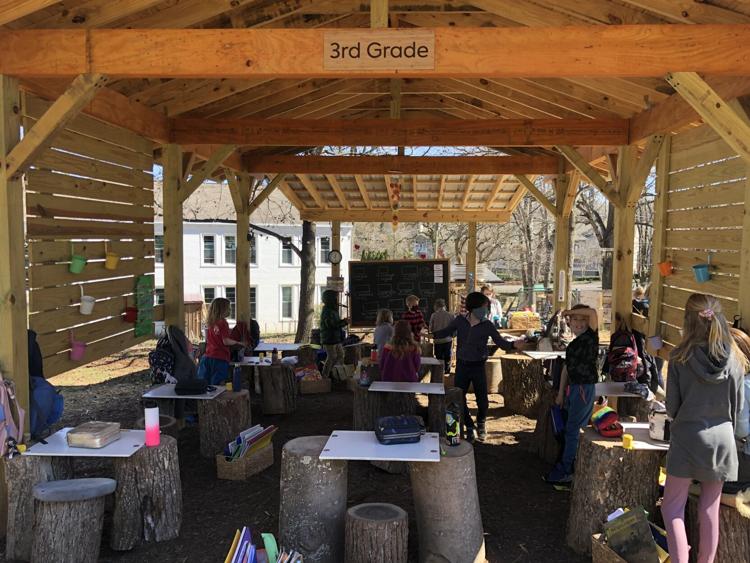 outdoor learning space